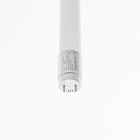Świetlówka LED tuba T8 9W 60cm 4000K 800lm plastik zasilanie dwustronne
